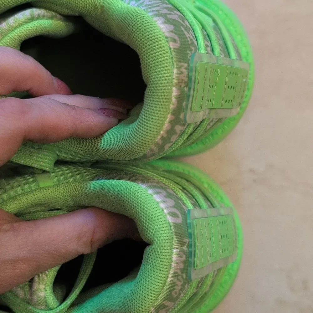 Adidas Dame 7 Shoes Sneaker 11.5 Basketball GCA I Am My Own Fan Solar Green